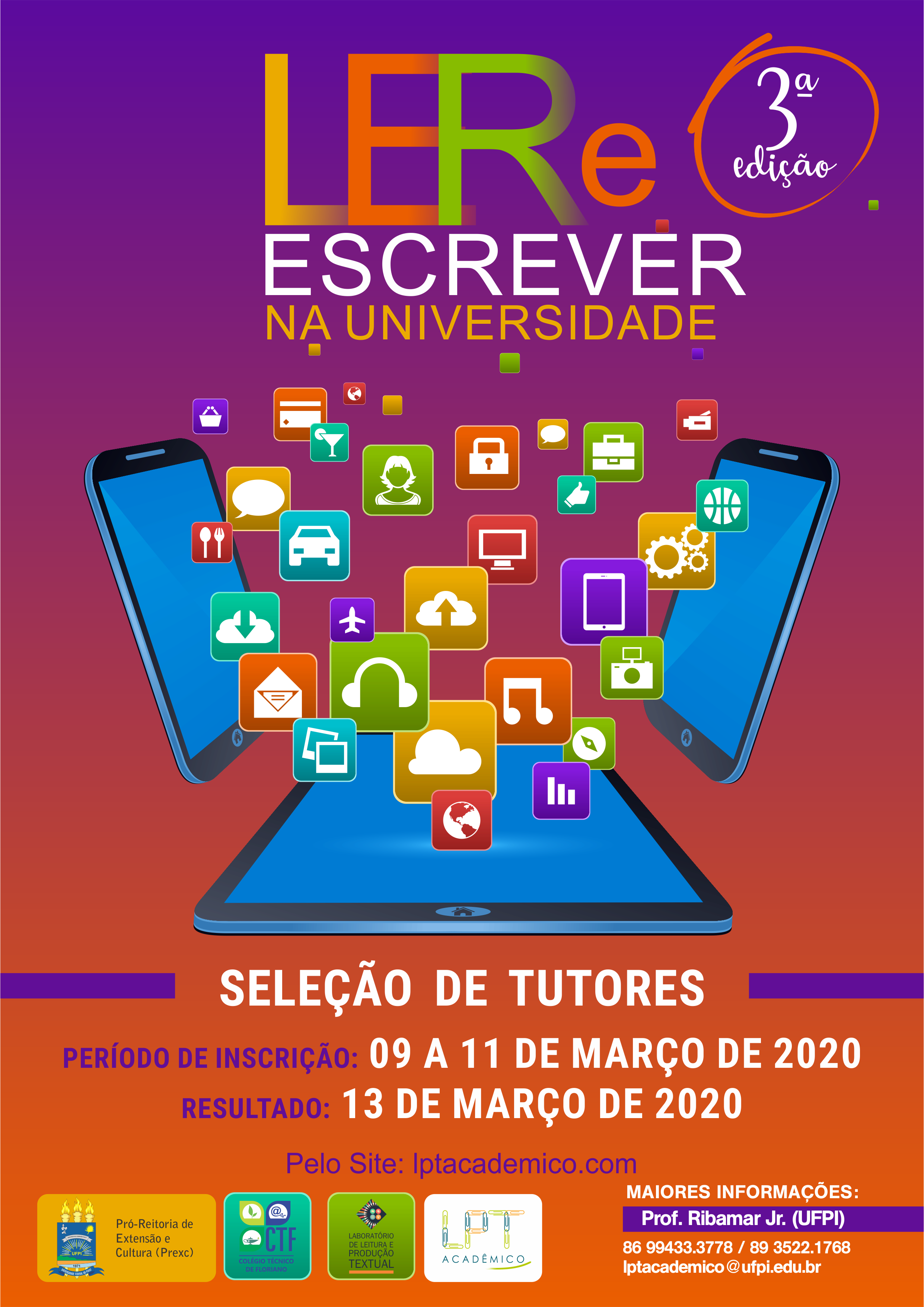 3º edição - Seleção de Tutores
